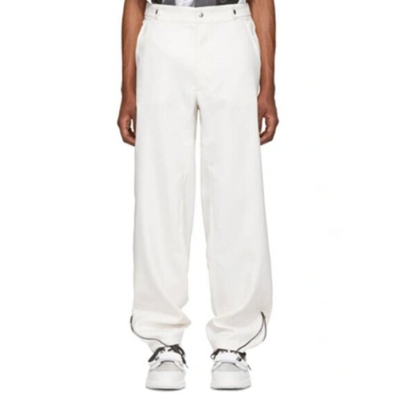 Kiko Kostadinov Tajima Trousers M Mens Off-White Interviews By The River - Picture 1 of 16